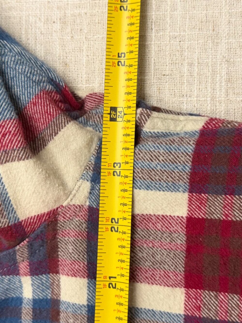 CQR Men’s Plaid Flannel Button Front Shirt XL - Picture 3 of 6